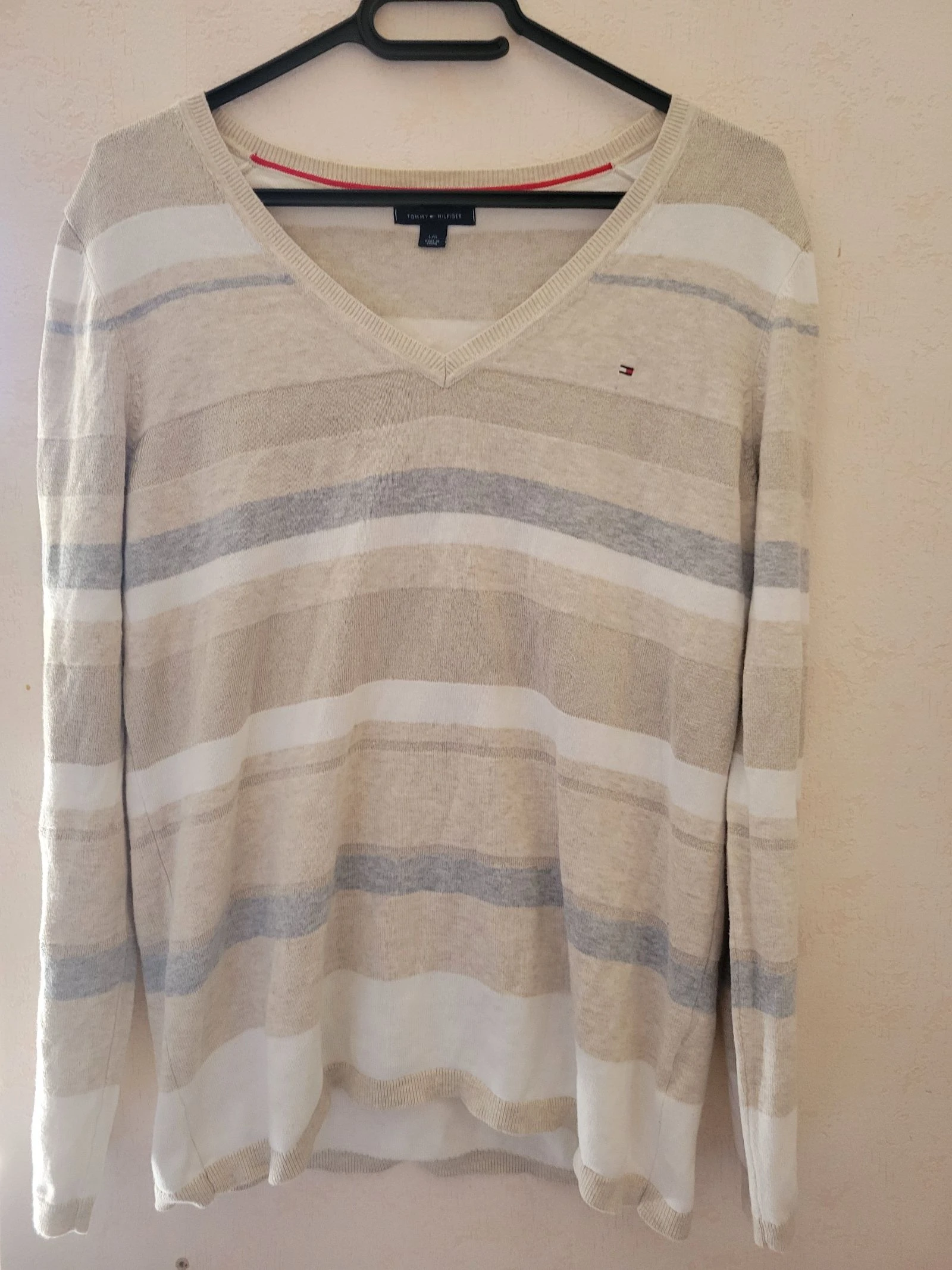 Pull léger femme Tommy Hilfiger a rayures t L